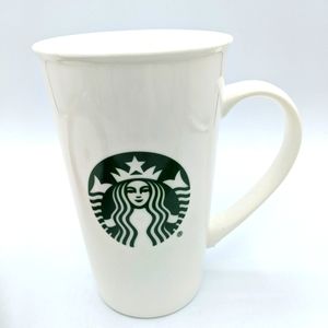 Starbucks 18oz White Porcelain Coffee Cup